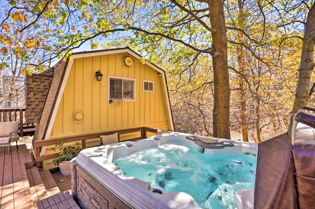 Lake Arrowhead Studio With Private Hot Tub! Eksteriør billede