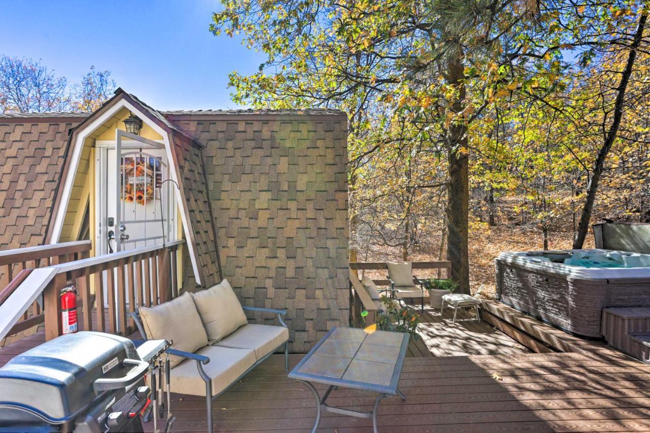 Lake Arrowhead Studio With Private Hot Tub! Eksteriør billede