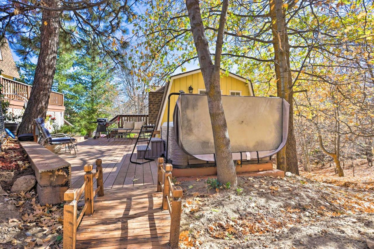 Lake Arrowhead Studio With Private Hot Tub! Eksteriør billede